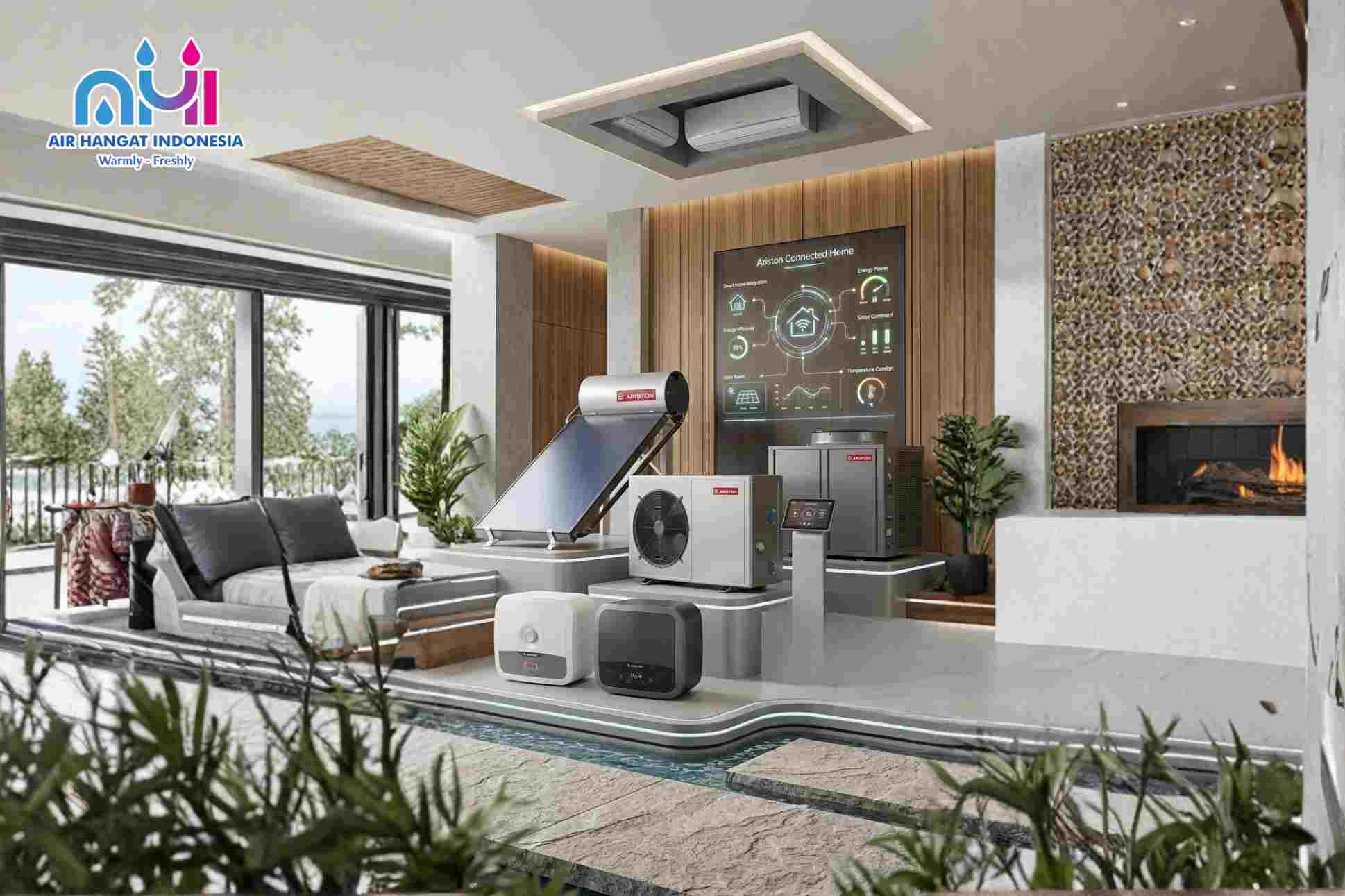 pemanas air modern